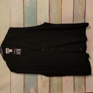 NWOT Black Sweater Vest